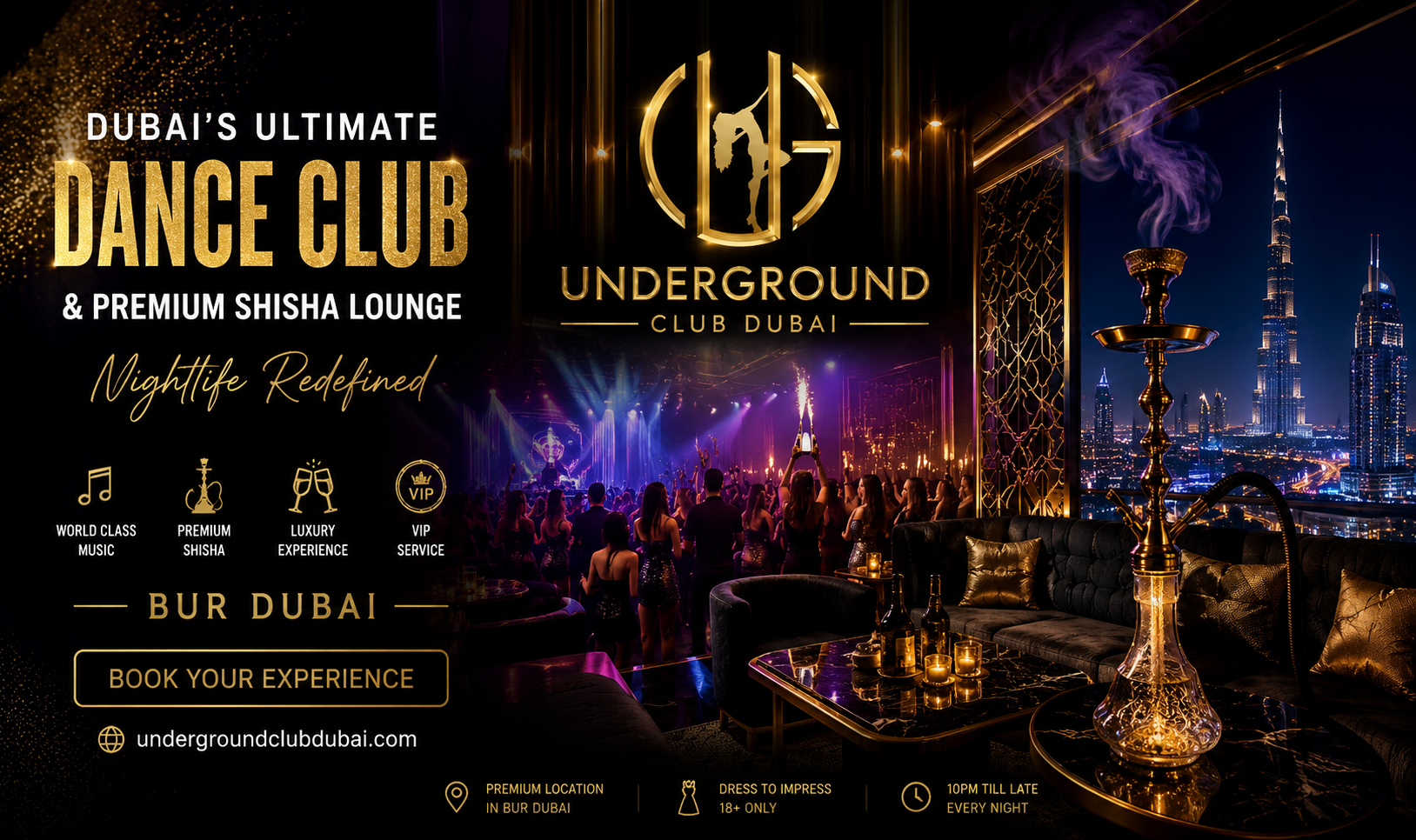 Experience the Best Bars with Shisha in Dubai and Luxury Nightlife
