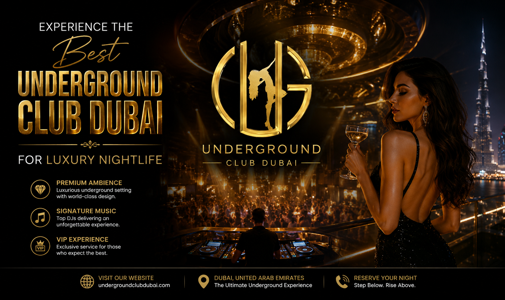 Experience the Best Underground Club Dubai for Luxury Nightlife